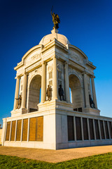 The Pennsylvania Monument in Gettysburg, Pennsylvania.