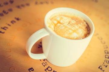 Caramel coffee