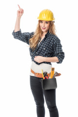 Handwerker mit Schutzhelm