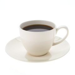 Black coffee cup