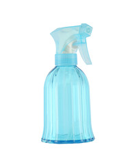 Spray bottle of blue.
