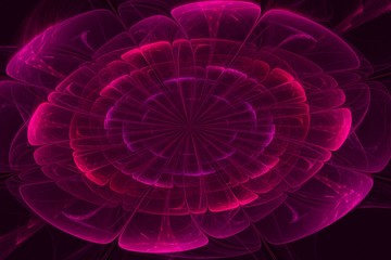 Obraz premium Pink Fractal