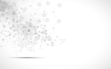 abstract technology background Business & development direction