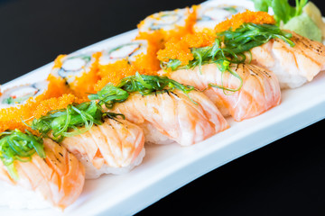 Salmon sushi