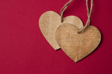 Valentines day background with heart