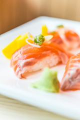 Salmon sushi