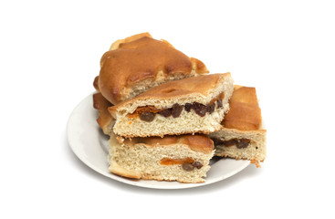 Pie-stuffed pastries. Photo.