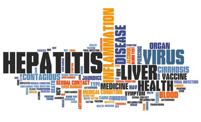 Hepatitis word cloud