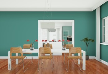 moderne Wohung Interieur Design