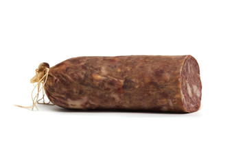 Meat sausage. Photo.