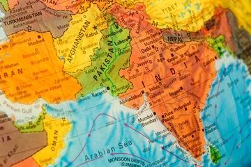 Tragetasche map of India © twixx