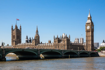 Houses of Parliament and Big Ben, London - 75946929
