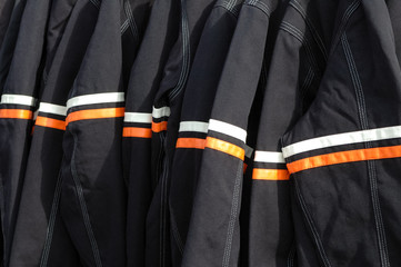refective stripes on motocycle jackets
