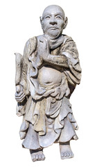 Fototapeta na wymiar Stone monk statue in Wat Pho
