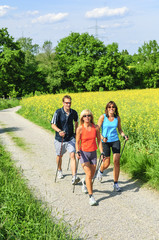 Fit und gesund durch Nordic Walking