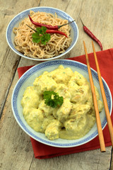 sauté de volaille au curry