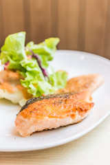 Salmon steak
