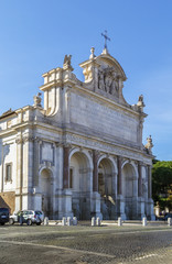 Fototapeta na wymiar Fontana dell'Acqua Paola, Rome