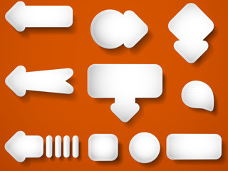 Paper chat elements