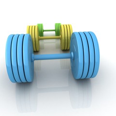 Fitness dumbbells