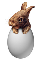 Easter Bunny Egg Sign