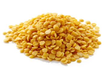 Yellow indian lentils
