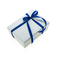 Silver gift box
