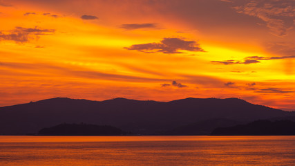 Silhouette scenery