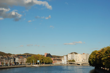  Liège city, the river Meuse