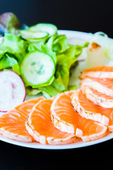 Salmon salad