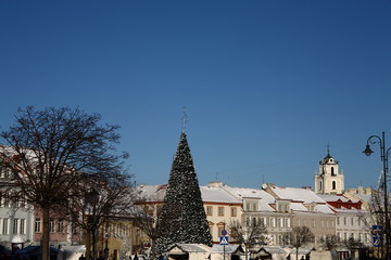 Fototapeta na wymiar Winter in the Old Town