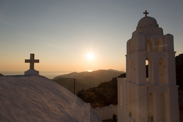 Fototapeta premium Folegandros Chora