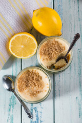 fresh zingy lemon cheesecake