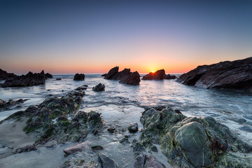 Sunset at Sharrow Point