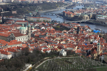 Fototapeta na wymiar Prague landscape