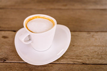 Latte coffee cup