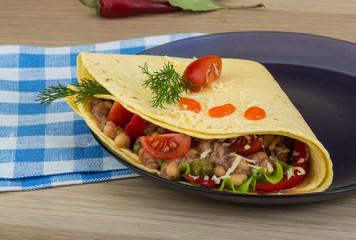 Tuna tortilla