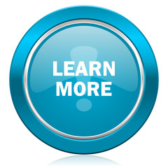 learn more blue icon
