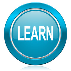 learn blue icon