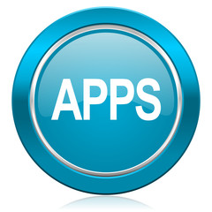 apps blue icon