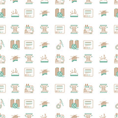 Bicolor line design background for sewing or handmade