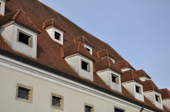Dach mit Gaupen