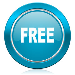 free blue icon