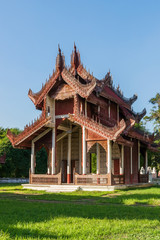 A temple on the Mandalay Royal Palace grounds