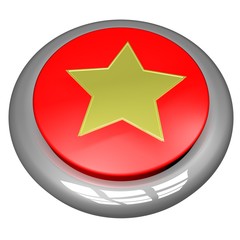 Obraz premium Star button