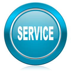 service blue icon