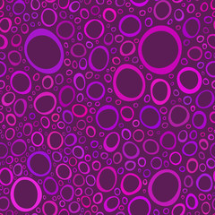 Purple circles seamless pattern
