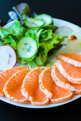 Salmon salad