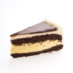 Chocolate cake slice