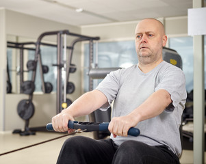 Man in the gym